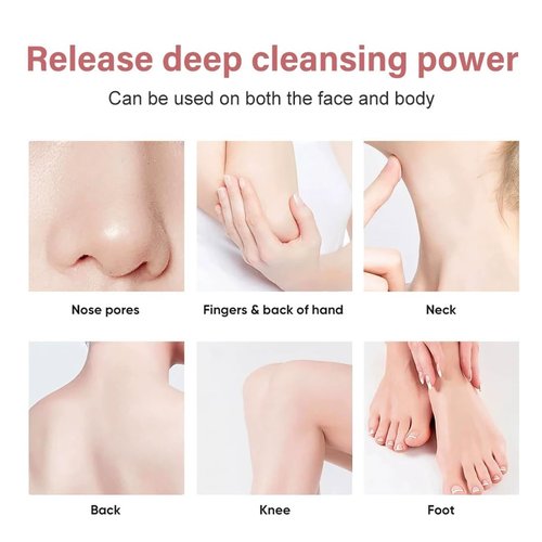 Miapina Purifying Exfoliating Gel, 2025 New Neslemy Exfoliator Cleanser, Body Moisturizing Scrub, Gentle Deep Exfoliating Facial Cleanser for All Skin Types, Cleans Dirt & Oils (1pc, 1.76oz)