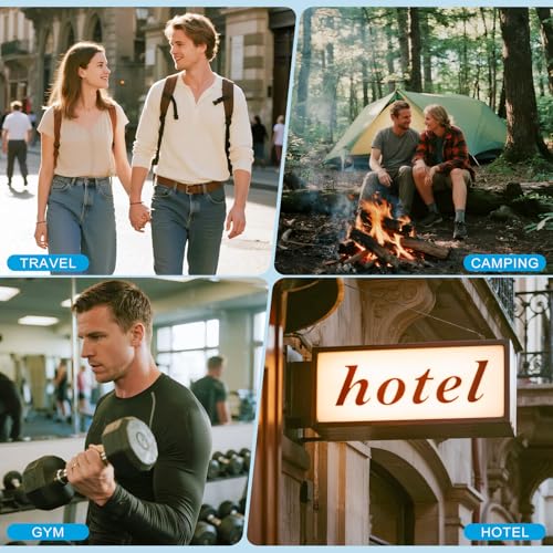 Toiletries Kits Bulk Disposable Travel Supplies, Personal Hygiene Care Essentials Men Women Trial Size Toiletry Sets Amenities for Hotel/Camping/ Charity/Homeless/Shelter/Relief 7 in 1 (5 Pack)