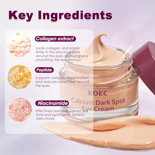 Calcium Anti-Aging Skincare Bundle with Cream, Serum, Eye Patches & Balm Stick