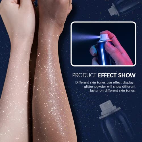 Corleone Body Glitter Spray - Shimmer Highlighter Powder