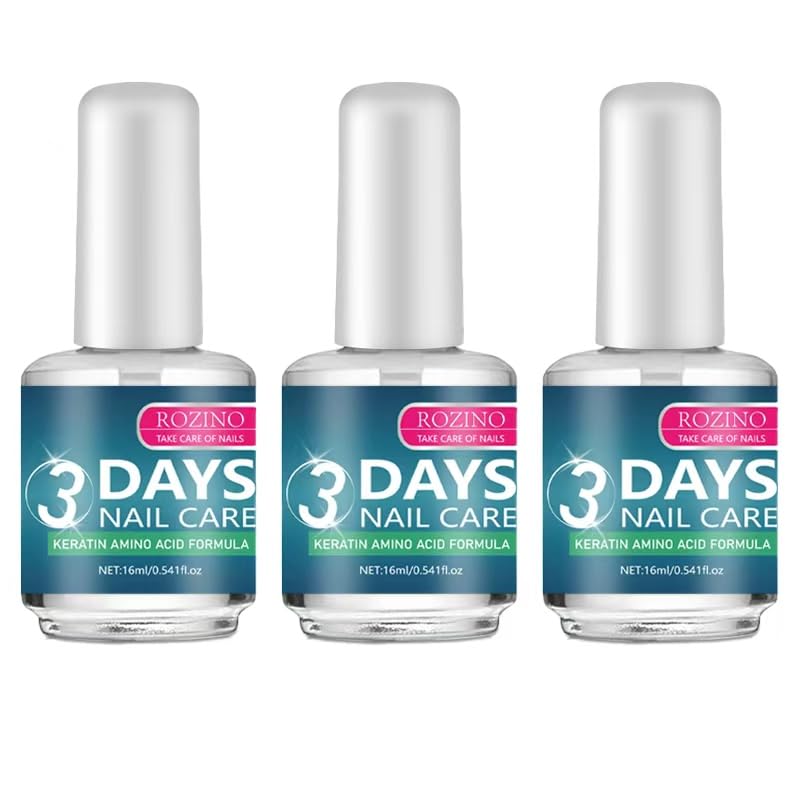 Keratin & Amino Acid Cuticle Oil - 3 Pack Nail Treatment