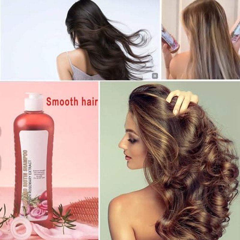 Biotin Onion Rosemary Shampoo & Treatment Set for Hair Growth