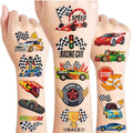 96PCS Racing Car Temporary Tattoos - Party Favors