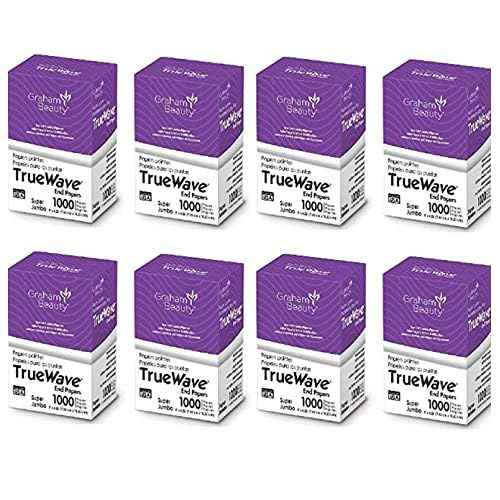 Graham Beauty Salon Truewave Jumbo 4" x 2.5" Paper 1000 Pcs - HC-26067 (2 Pack)