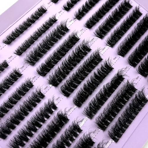 AMSDCN 14/16 Pairs Fluffy mix Lashes 10-25mm 3D Mink Lashes Long Thick Natural False Eyelashes Wholesale Lashes (SD-01)