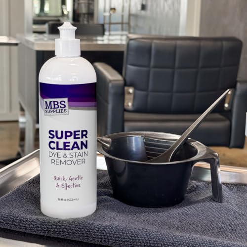 Super Clean Dye & Stain Remover – Gentle 16 oz Formula for Hair Color