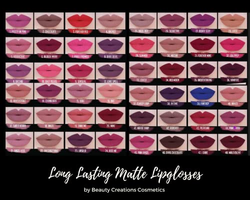 KISS ME #24 Long Wear Matte Liquid Lipstick