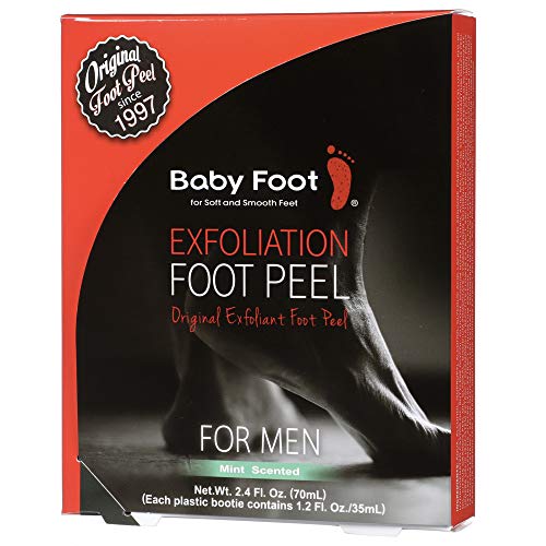 Baby Foot Original Exfoliating Foot Peel Mask for Dry, Cracked Feet
