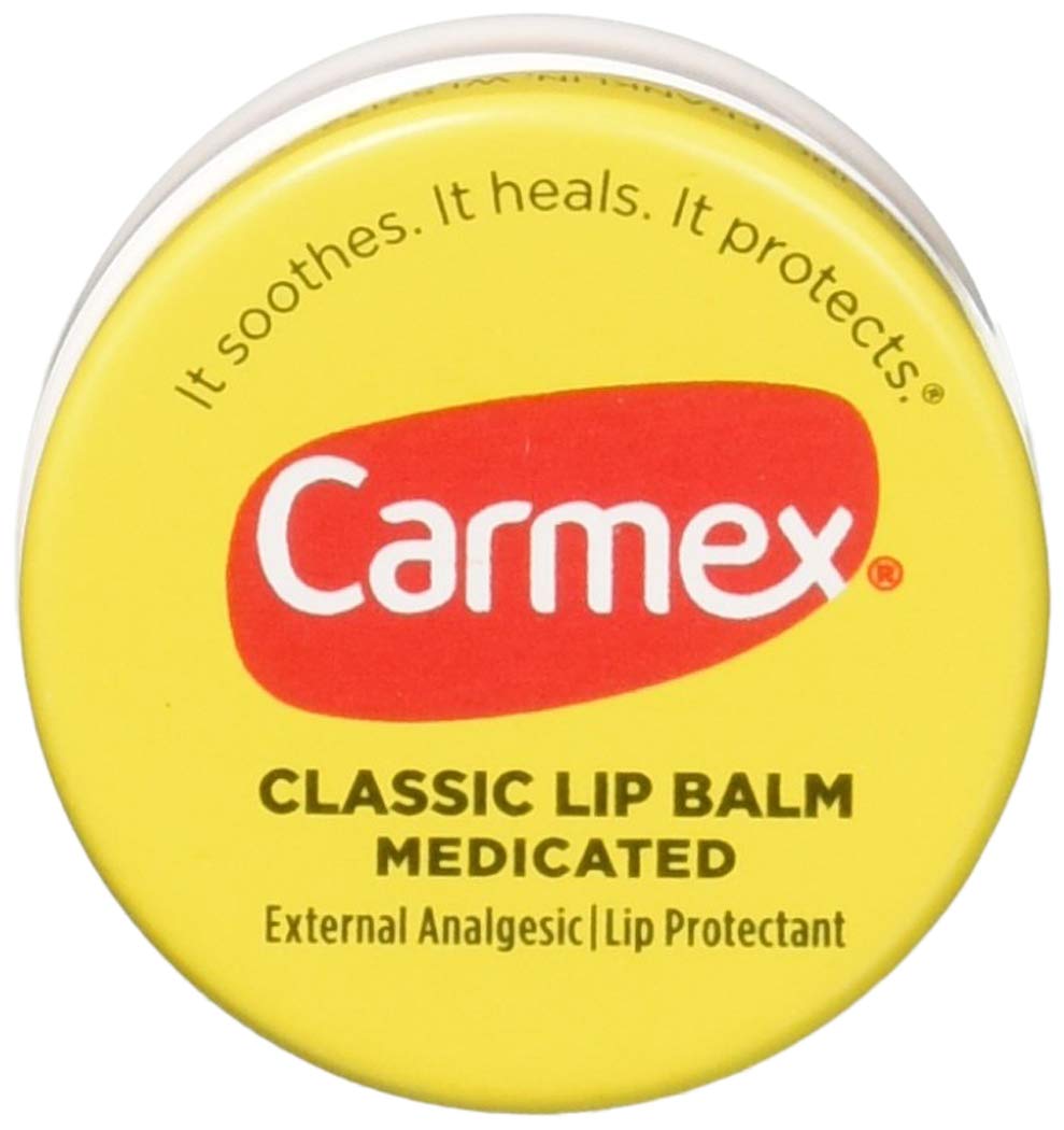 Carmex Classic Lip Balm Medicated, 0.25 Ounce (Pack of 12)