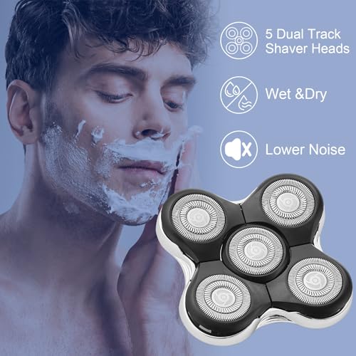 Pro Head Shaver Replacement Blades Compatible with Remington Balder Pro Head Shaver Model XR7000,Precision Electric Shaving for Bald Men. (1pack)