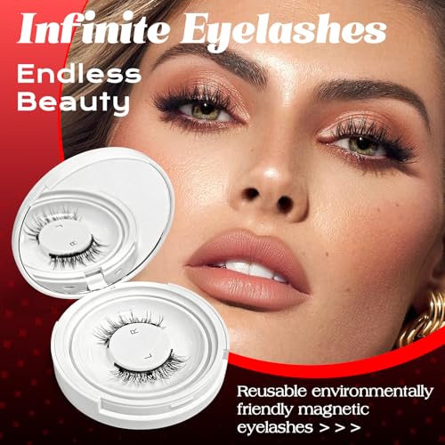 Magnetic Eyelashes with Applicator - Glue-Free Lashes