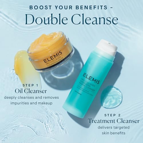 ELEMIS Pro-Collagen Energising Marine Cleanser 150ml ? Anti-Aging Gel Face Wash To Purify, Energize & Refresh Skin with Magnesium & Zinc