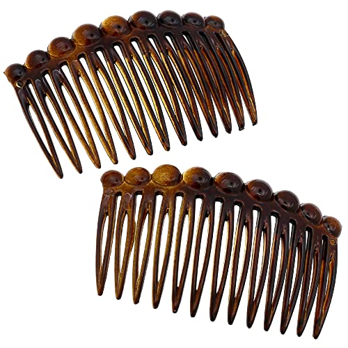 Camila Paris CP33/2 French Hair Comb Set - Tortoise Shell, 2.75in