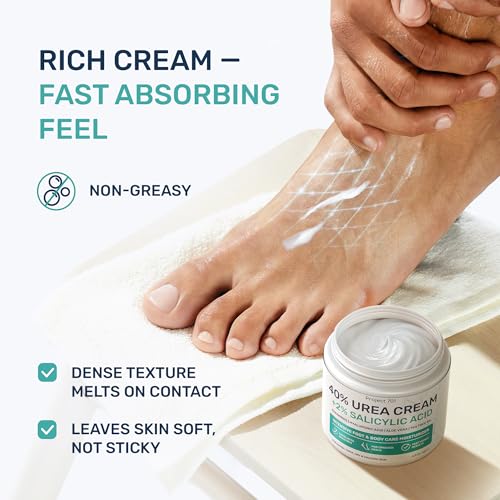 Urea Cream 40% for Feet - Maximum Strength Callus Remover