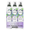 Herbal Essences Curl Boosting Mousse - Frizz Control for Curly Hair, 3 Pack