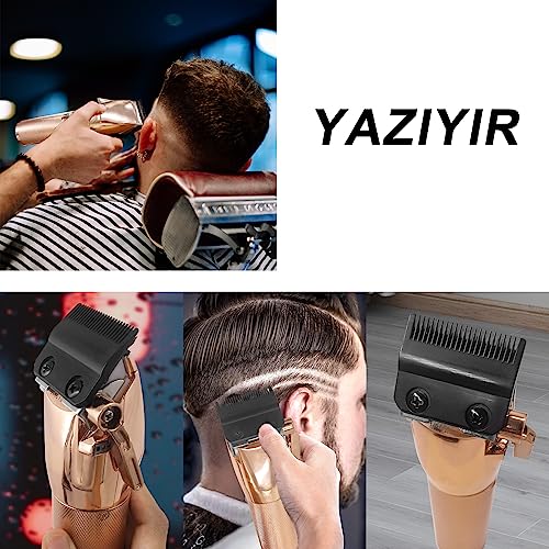 FX8010B Black Graphite Fade Replacement Blades compatible with BaBylissPRO Barberology Replacement Clipper fade Blades FX870/FXF880/FX810/FX825/FX673N,2 Pcs