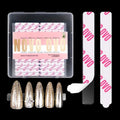 360 Clear Double-Sided Adhesive Tabs for Press-On Nails