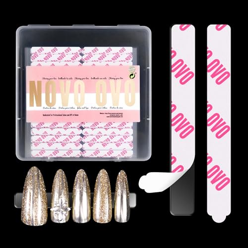 360 Clear Double-Sided Adhesive Tabs for Press-On Nails