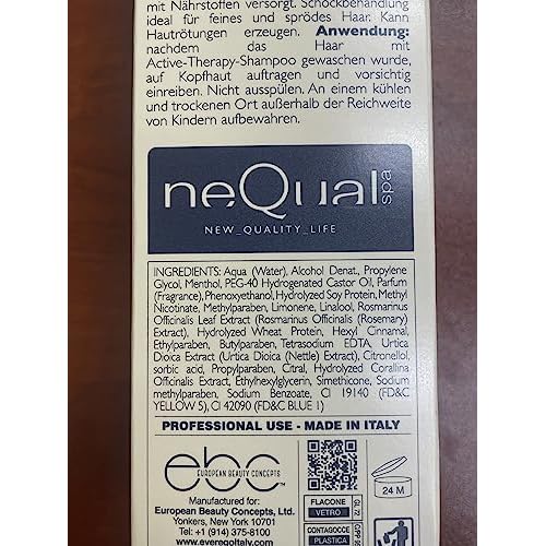 Ever Ego Nequal Intensive Energizing Lotion 125 ml/4oz