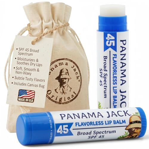 Panama Jack SPF 45 Sunscreen Lip Balm – Broad Spectrum UVA-UVB