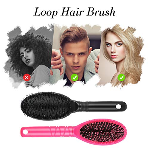 Boao Loop Wig Brush Set - 2 Pc Hair Extension Detangler