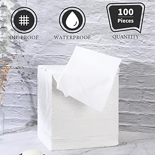 Disposable Massage Table Sheets - 100 Pack Waterproof Oil-Proof Spa Covers
