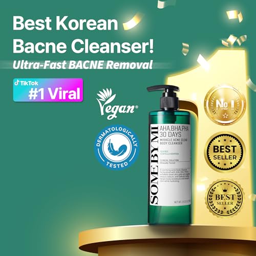 SOME BY MI AHA BHA PHA 30 Days Miracle Toner & Miracle Acne Clear Body Cleanser