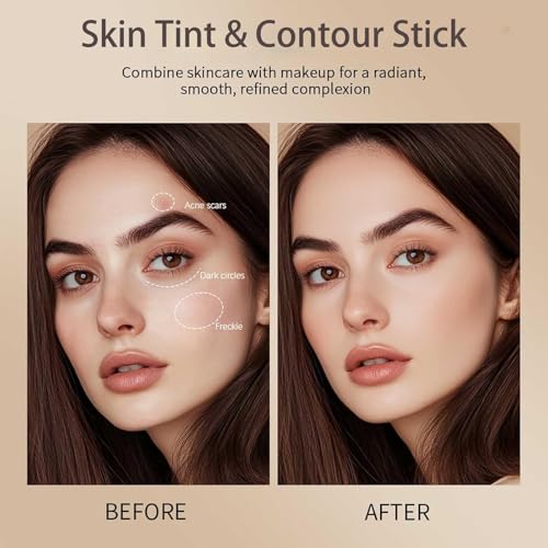 Serum-Infused Tint & Contour Stick - Hydrating Foundation
