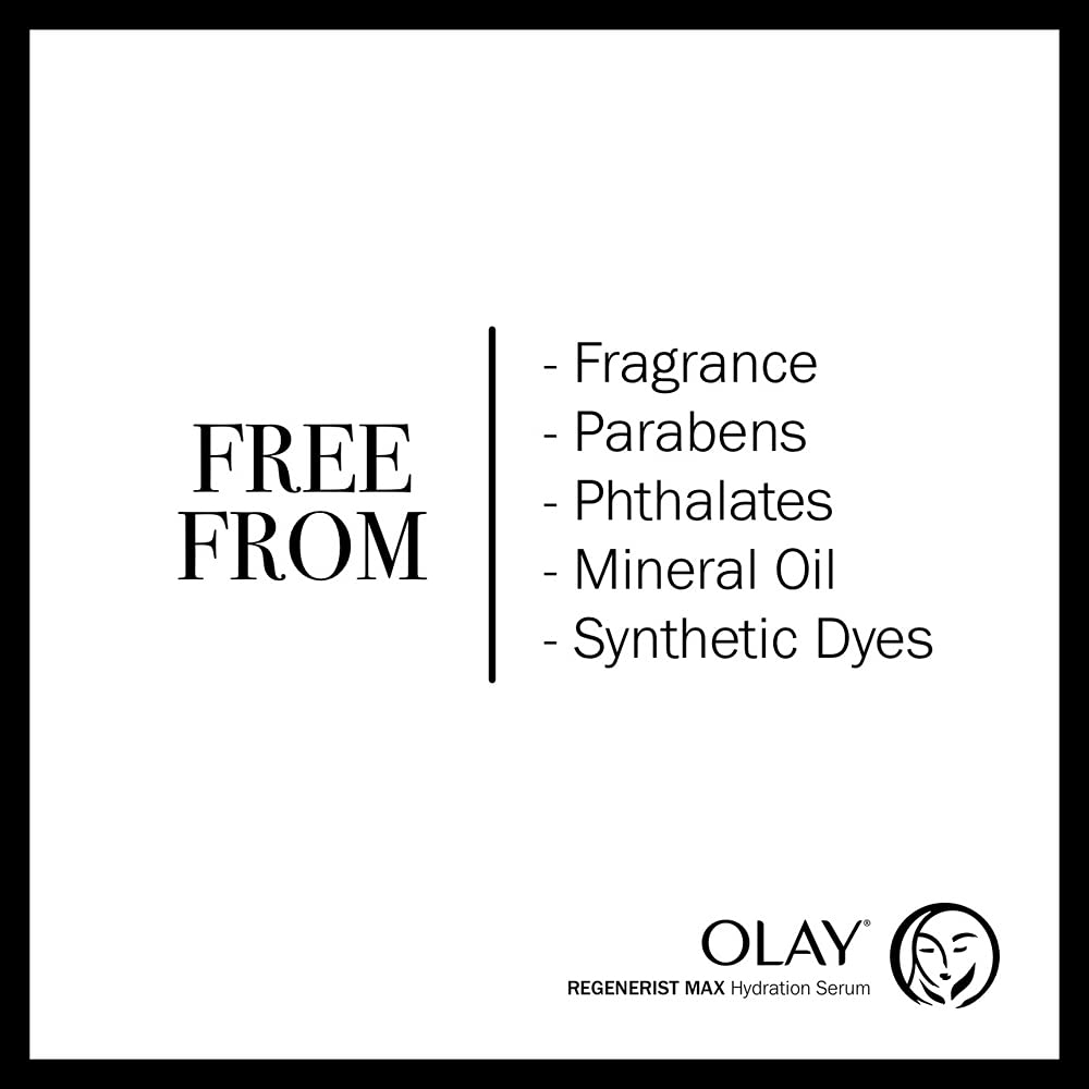 Olay Regenerist MAX Hydration Serum with Hyaluronic Acid, 1.3 Oz