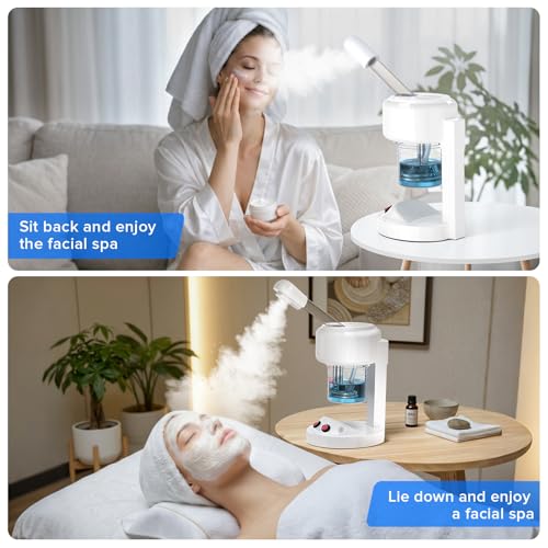 Portable Facial Steamer with Ionic Nano Mist Technology