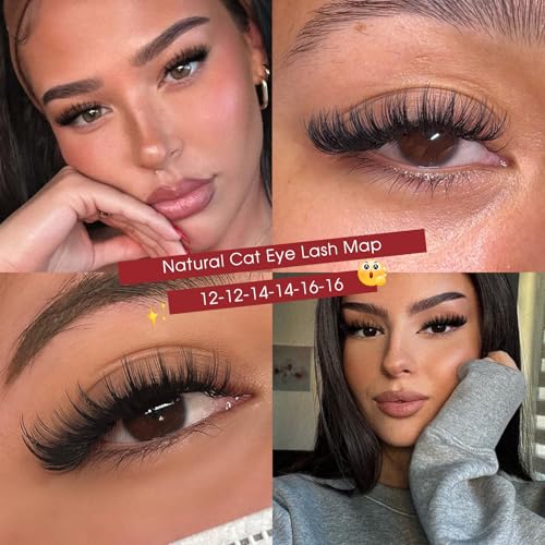 Lash Clusters 600pcs Mixed Density 10-18mm Wispy Eyelash Extensions