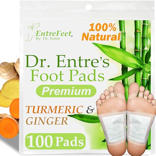 Turmeric & Ginger Foot Pads - Organic Stress Relief & Sleep Aid