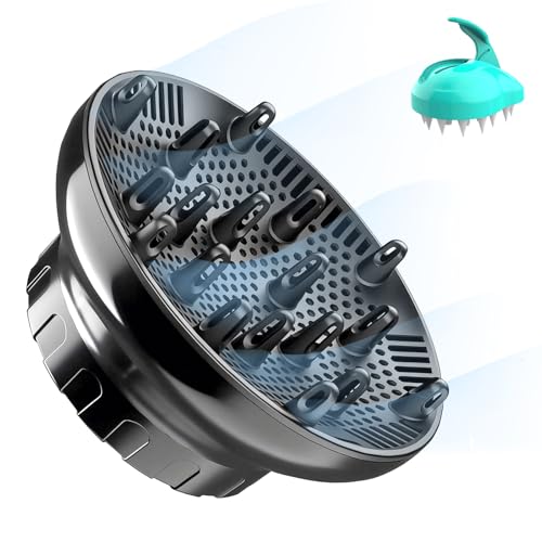 Universal Hair Diffuser for 1.4"-3.1" Blow Dryers | Curly Hair