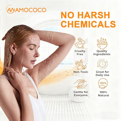 Turmeric Vitamin C Body Scrub Exfoliating Shower Gel, 2-Pack 16.9 fl oz