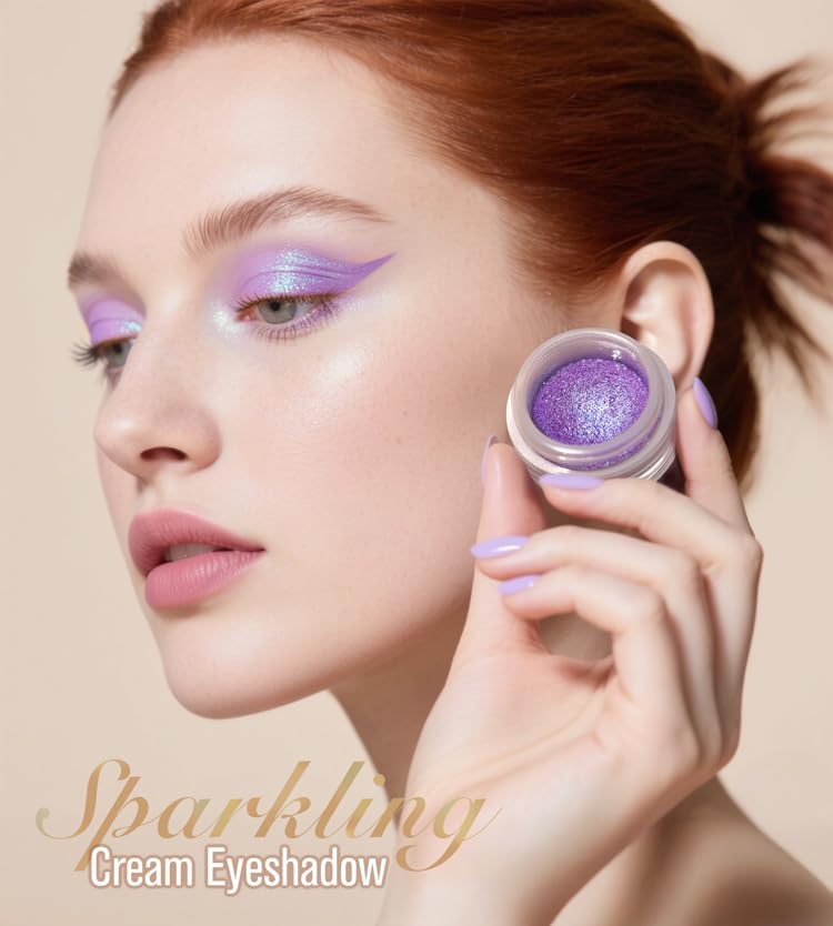 10-Color Baked Shimmer Eyeshadow Palette – 8HR Wear