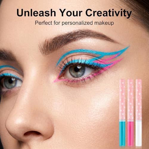 12-Color Matte Liquid Eyeliner Set – Waterproof, Long-Lasting