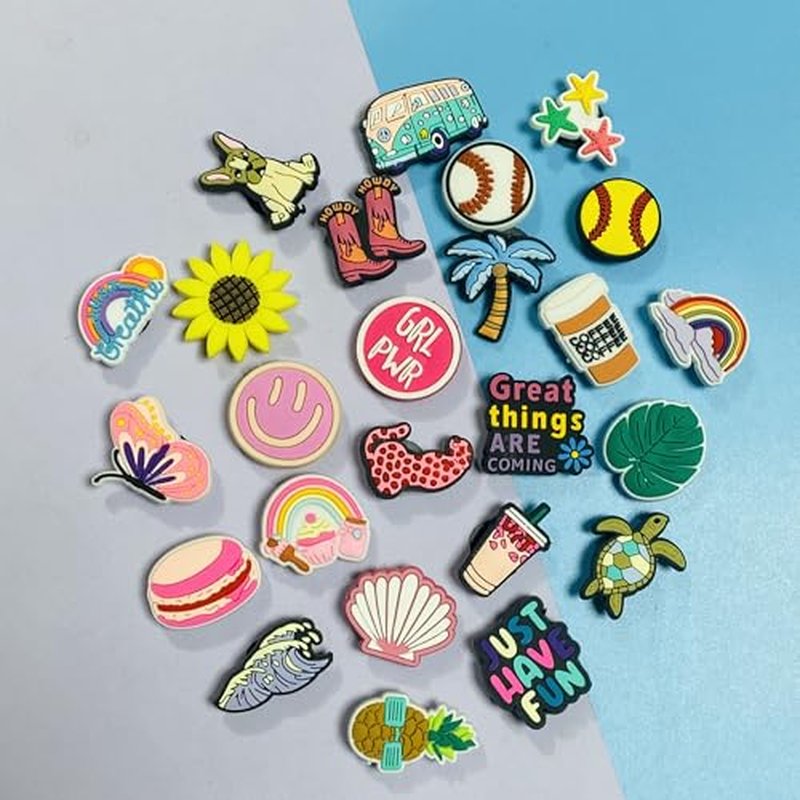 50pcs Bogg Bag Charms for Women & Girls - Cute Tote Bag Accessories