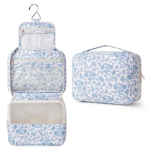 Narwey Small Hanging Travel Toiletry Bag for Women