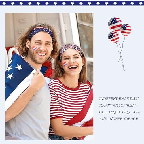 Red White Blue Face Paint Stick | Waterproof Patriotic Makeup