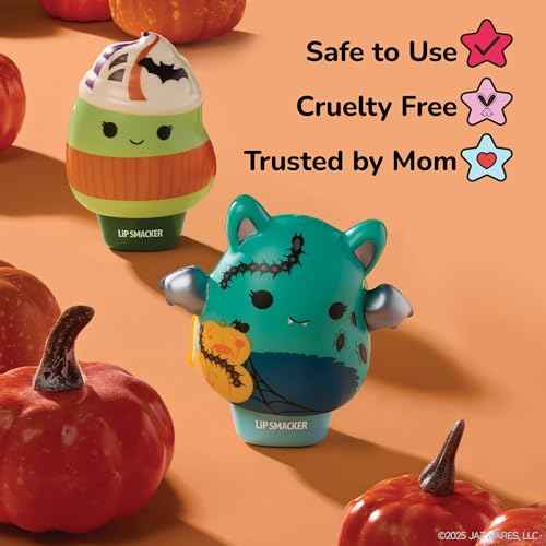 Lip Smacker Squishmallows Halloween Lip Balm, Moisturizing & Collectible, Soft & Squishy Design, Fun & Giftable, Cruelty-Free ? Donella