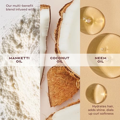 Shea Moisture Coconut & Hibiscus Smooth & Shine Oil Coconut & Hibiscus Softens And Hydrates Hair With Manketti And Coconut Oil For A Lightweight Texture 3.3 Fl Oz
