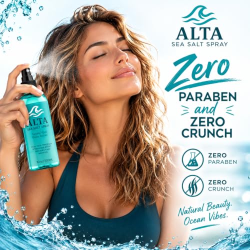 ALTA Sea Salt Spray for Hair – Texturizing & Volumizing Beach Waves, Natural Hold
