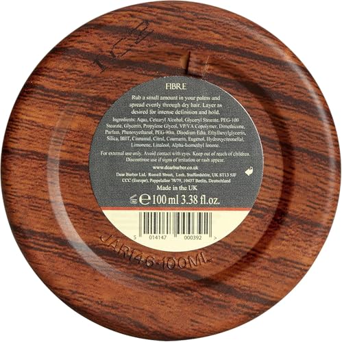 Dear Barber Styling Fiber Hair Paste - Strong Hold 3.38oz