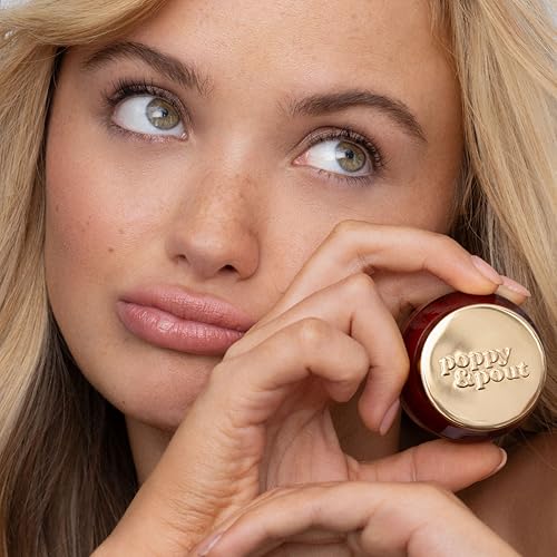 Poppy & Pout Sweet Mint Natural Lip Scrub | Sugar Exfoliator