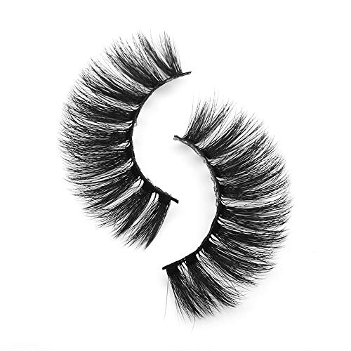 Vayator 10 Pairs/Set 3D Mink Lashes Natural False Eyelashes Dramatic Volume Fake Lashes Makeup Eyelash Extension Silk Eyelashes (G800)