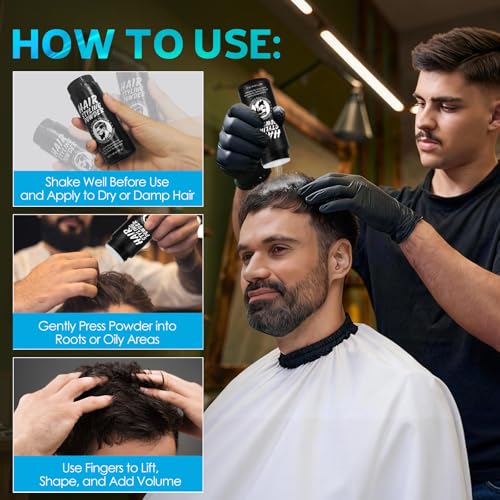 Hair Texture Powder for Men – Instant Volume & Matte Finish