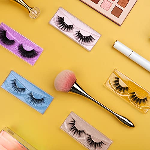 3D Faux Mink Eyelashes 18mm - 10 Pairs Dramatic Fluffy False Lashes