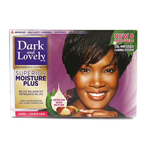 Dark and Lovely Healthy Gloss 5 No-Lye Relaxer Kit