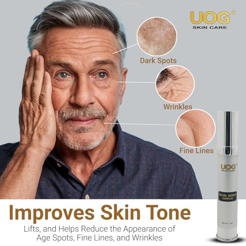 UOG (United One) Face Serum Complex ? Hydrating & Firming Face Serum| Lifts, Tightens & Improves Skin Texture | Reduces Fine Lines & Wrinkles for Neck & Jawline | 50ml/1.7oz