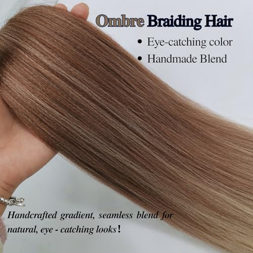 Leticia 30/613 Pre-Stretched Synthetic Yaki Braiding Hair - 26 Inch